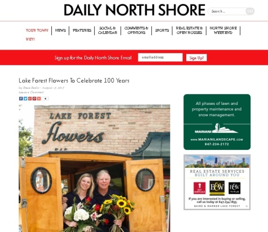 Daily North Shore article