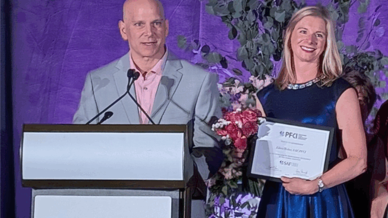 Eileen Weber is Inducted into Professional Floral Communicators – International