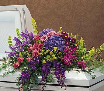 Graceful Tribute Casket Spray